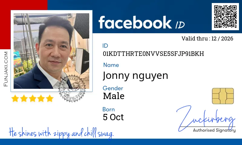 Facebook ID Card