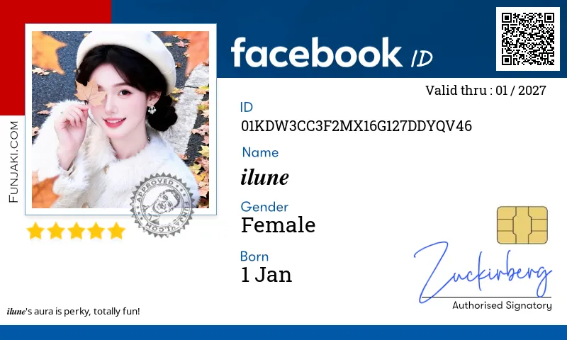Facebook ID Card