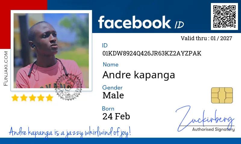 Facebook ID Card