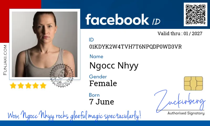 Facebook ID Card