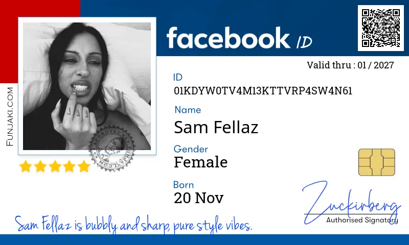 Facebook ID Card