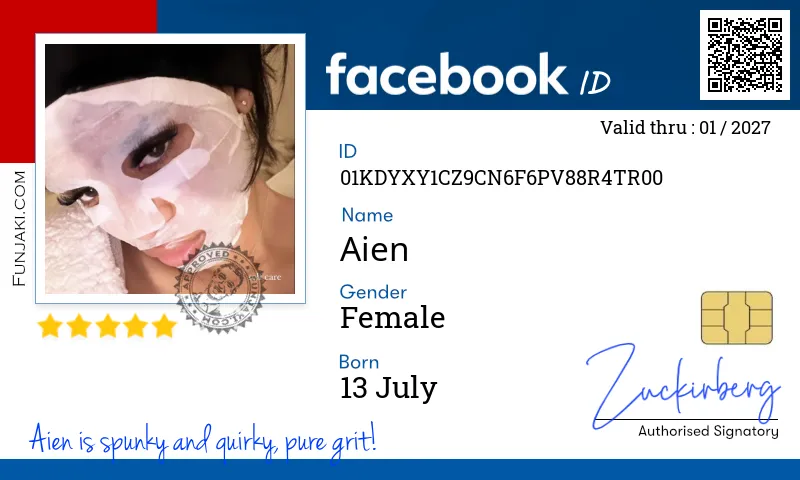 Facebook ID Card