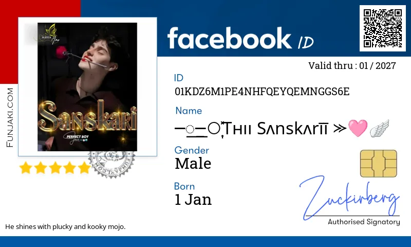 Facebook ID Card