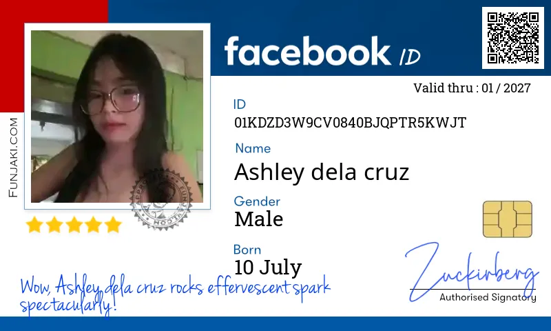 Facebook ID Card