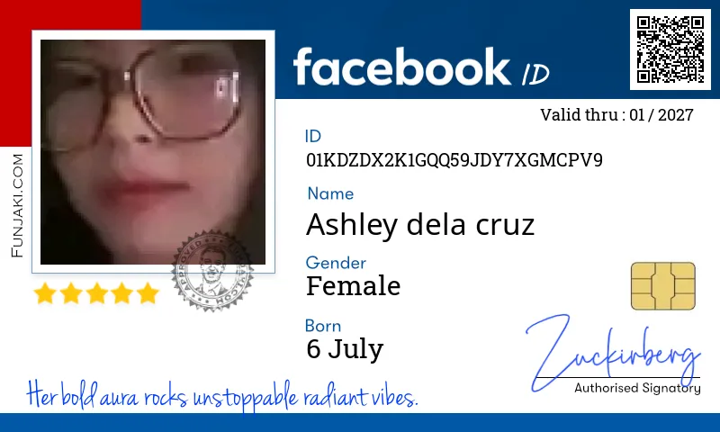 Facebook ID Card