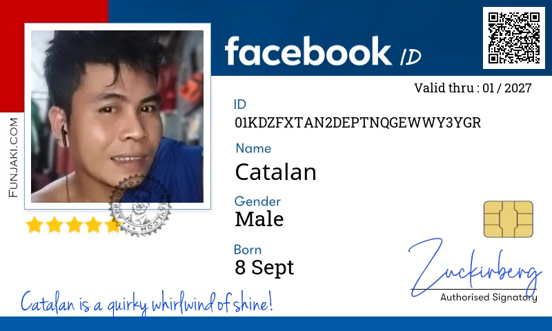Facebook ID Card