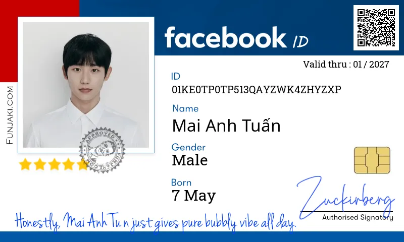 Facebook ID Card