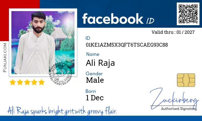 Facebook ID Card