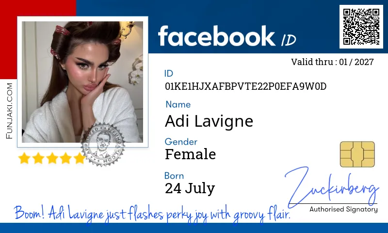 Facebook ID Card
