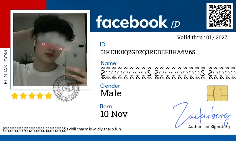 Facebook ID Card