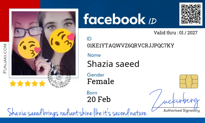Facebook ID Card