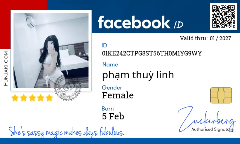 Facebook ID Card
