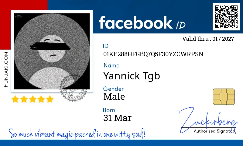 Facebook ID Card