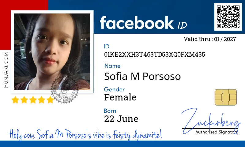 Facebook ID Card