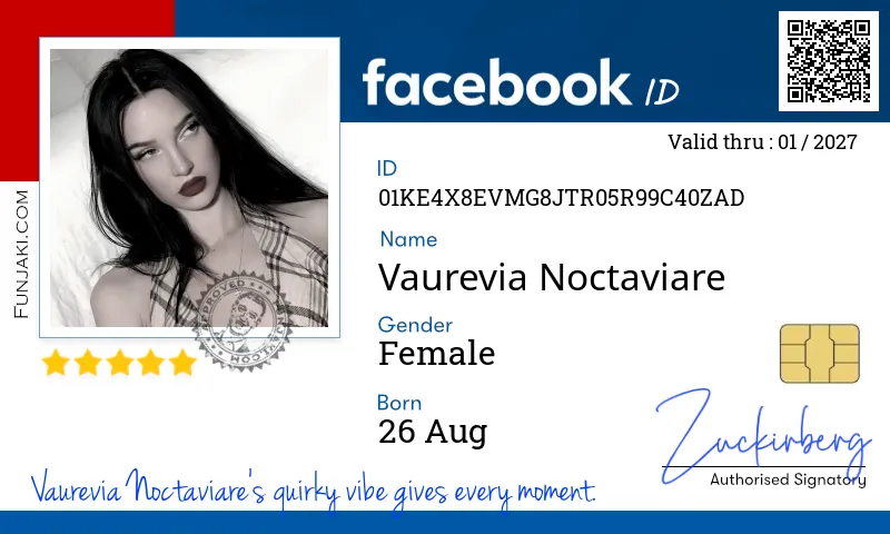 Facebook ID Card
