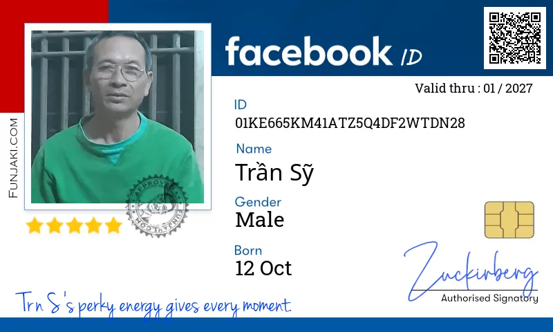 Facebook ID Card