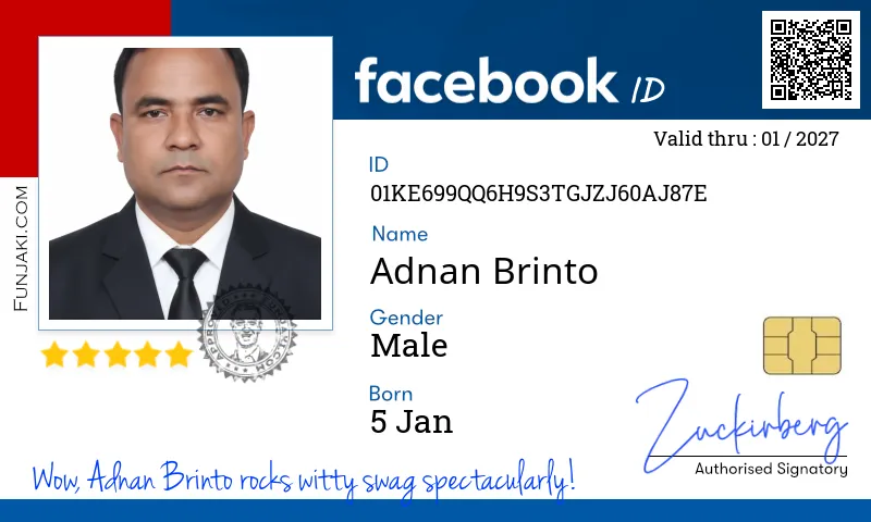 Facebook ID Card