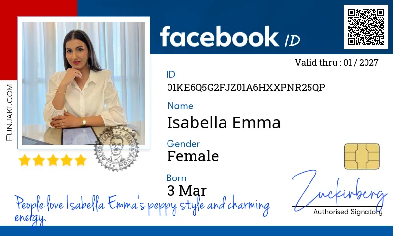 Facebook ID Card