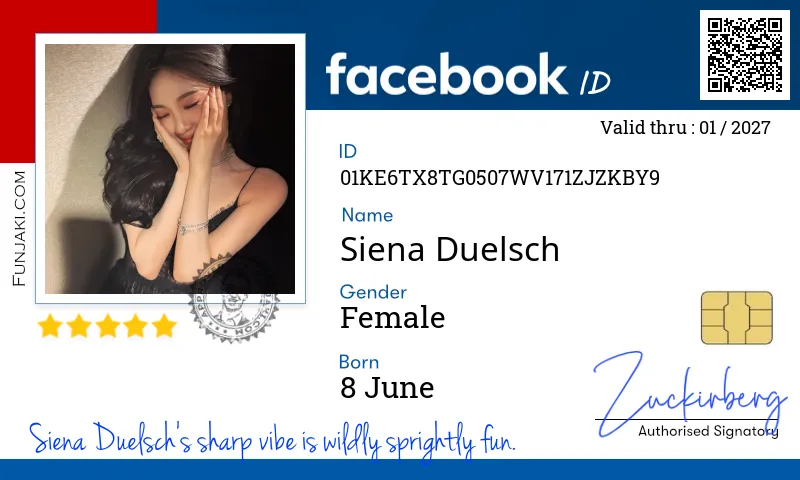 Facebook ID Card