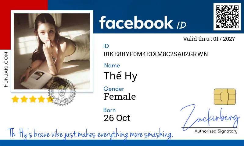 Facebook ID Card