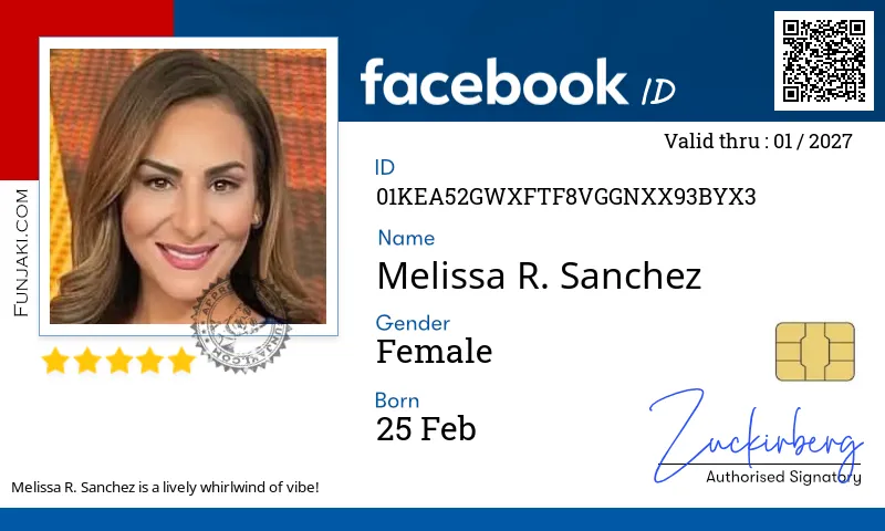 Facebook ID Card