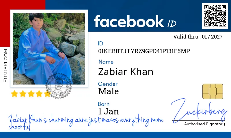 Facebook ID Card
