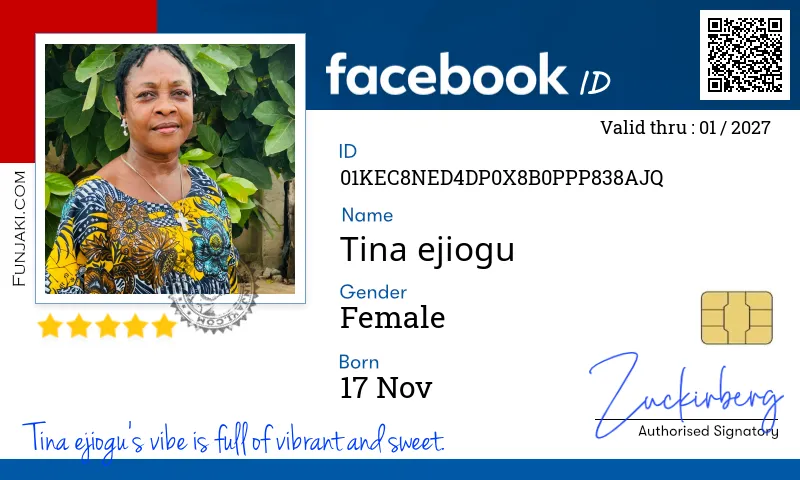 Facebook ID Card