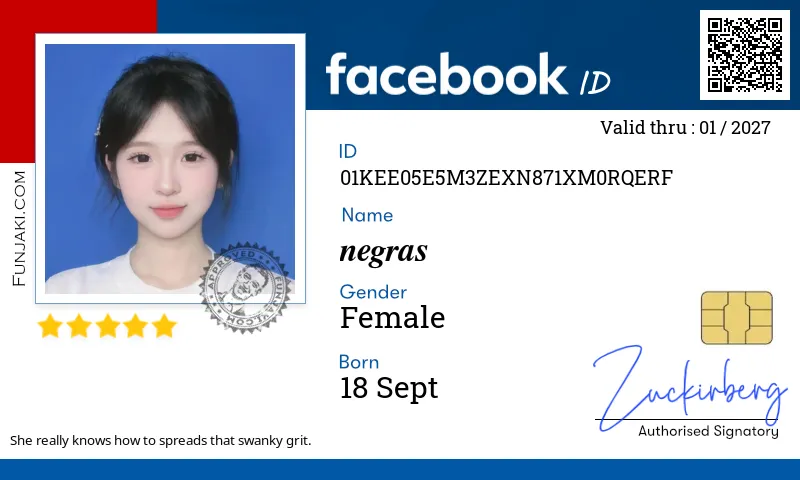 Facebook ID Card
