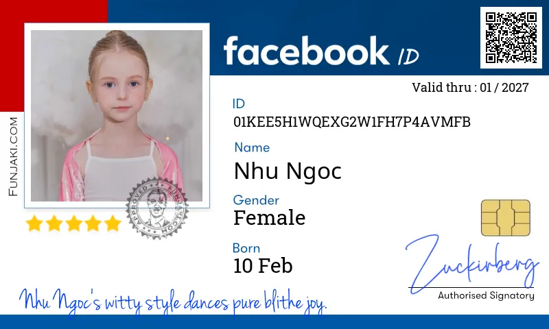 Facebook ID Card