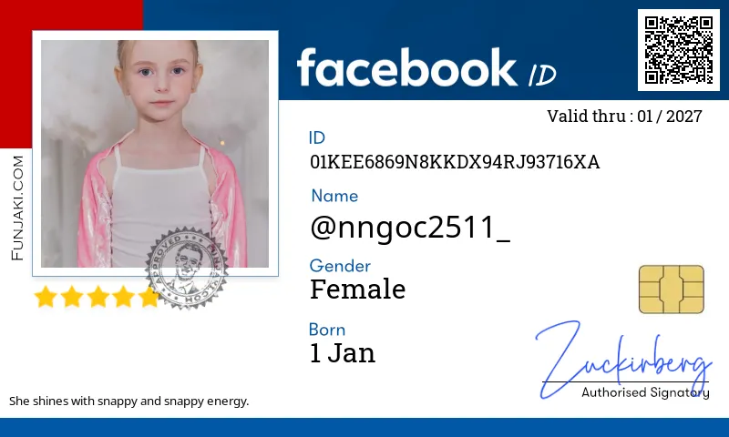Facebook ID Card