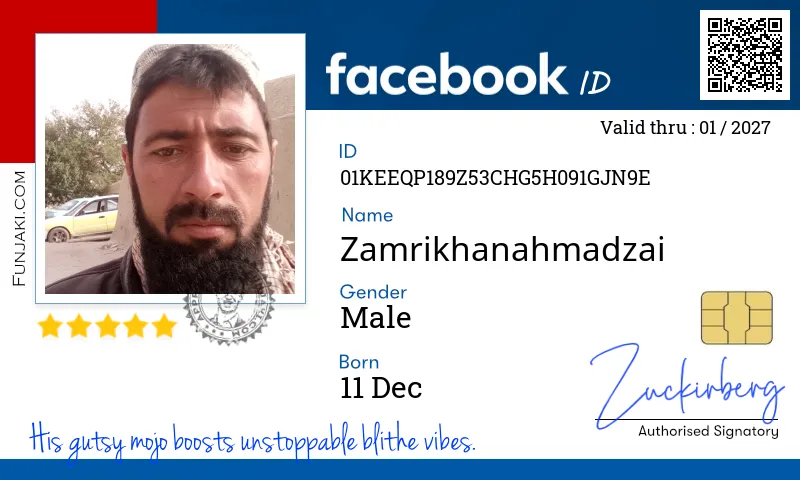 Facebook ID Card