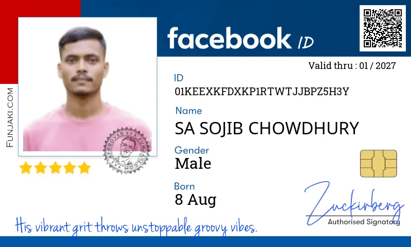 Facebook ID Card