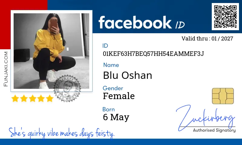 Facebook ID Card