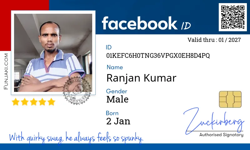 Facebook ID Card