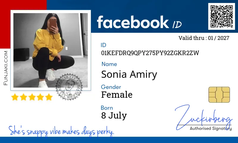 Facebook ID Card