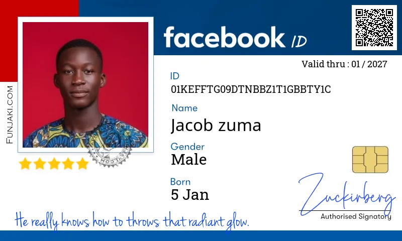 Facebook ID Card
