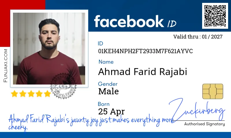 Facebook ID Card