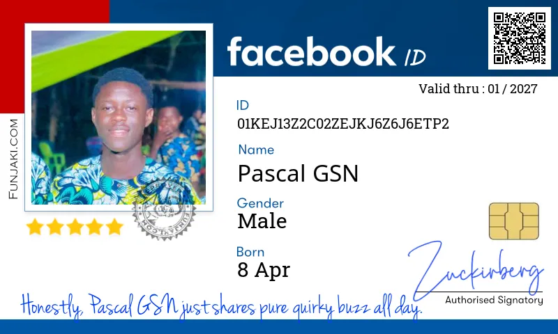 Facebook ID Card