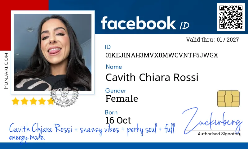 Facebook ID Card