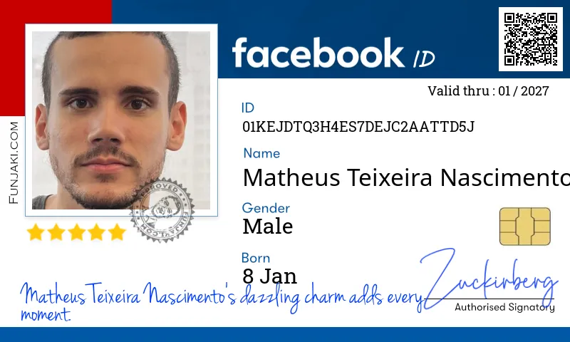 Facebook ID Card