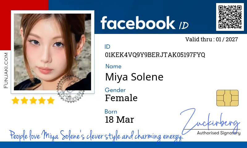 Facebook ID Card