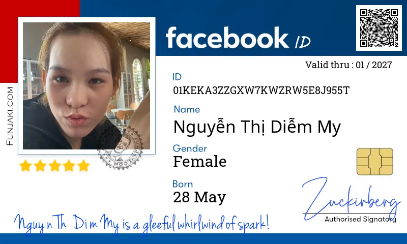 Facebook ID Card