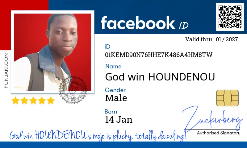 Facebook ID Card
