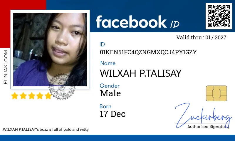 Facebook ID Card