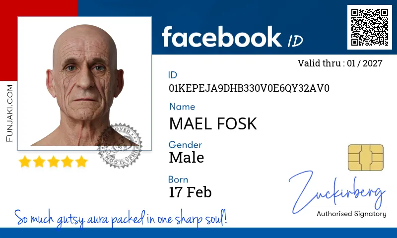 Facebook ID Card