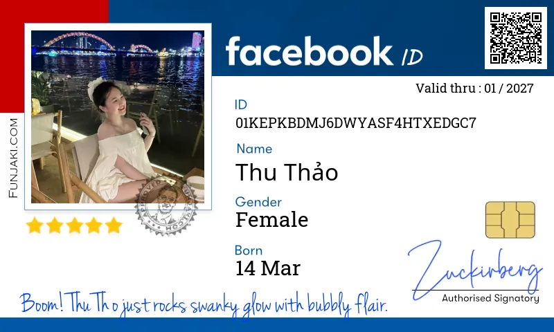 Facebook ID Card