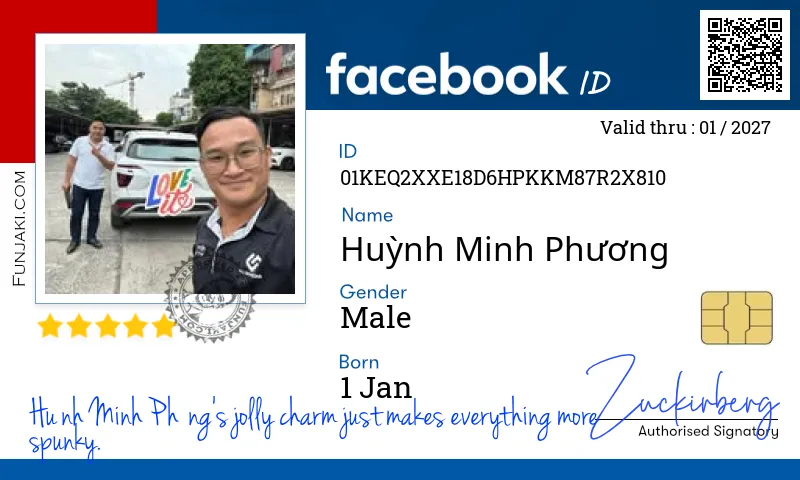 Facebook ID Card