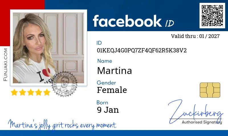 Facebook ID Card