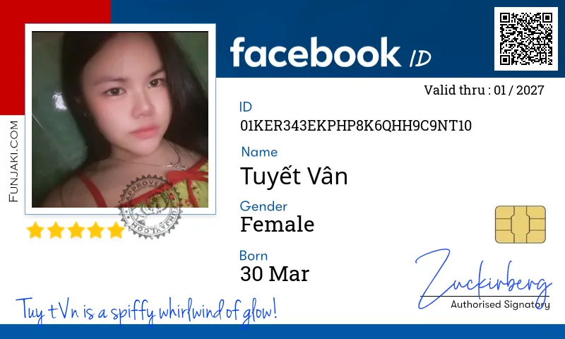 Facebook ID Card