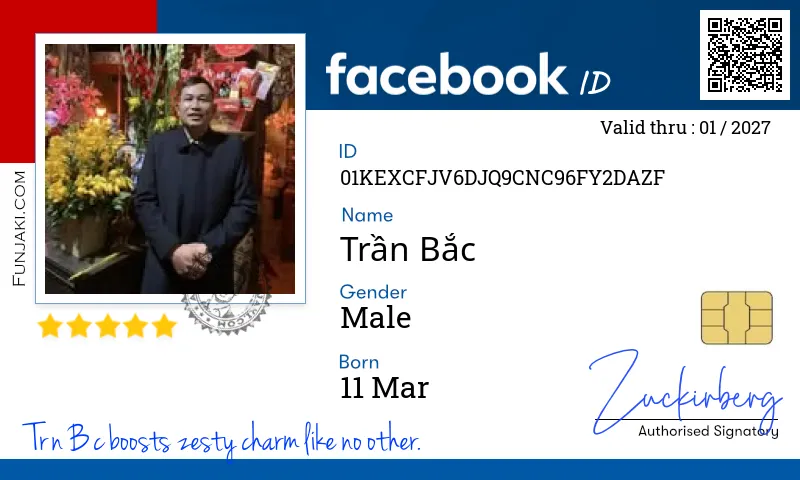Facebook ID Card